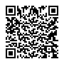 QR код за телефонен номер +9514224425