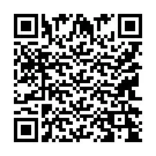 QR-code voor telefoonnummer +9514224455