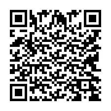 Codice QR per il numero di telefono +9514224632