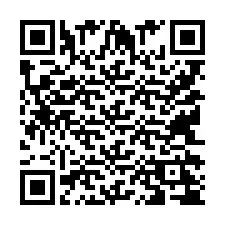 Código QR para número de teléfono +9514224743