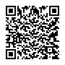 QR код за телефонен номер +9514225630