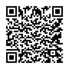 Codice QR per il numero di telefono +9514225829