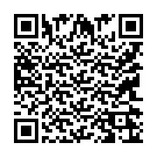 QR Code สำหรับหมายเลขโทรศัพท์ +9514226001