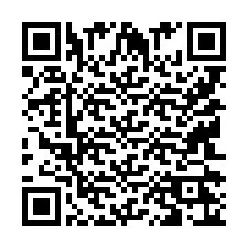 Código QR para número de telefone +9514226005