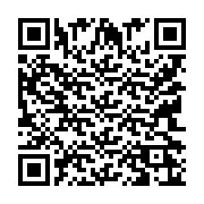 Código QR para número de telefone +9514226020