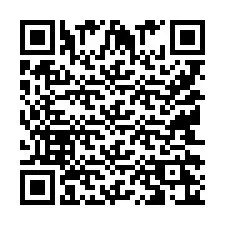 QR код за телефонен номер +9514226048