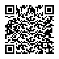 Código QR para número de teléfono +9514226073