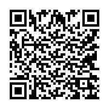 QR-code voor telefoonnummer +9514226206