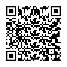 QR-code voor telefoonnummer +9514226230