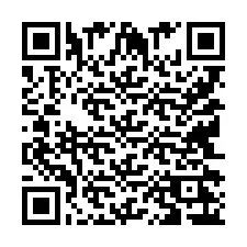 Código QR para número de telefone +9514226316