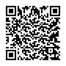 QR-code voor telefoonnummer +9514226325