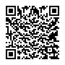 QR Code pour le numéro de téléphone +9514226347