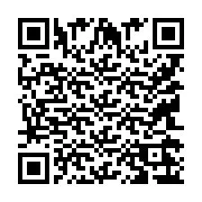 Codice QR per il numero di telefono +9514226381