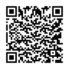 Codice QR per il numero di telefono +9514227654