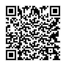 QR Code pour le numéro de téléphone +9514228412