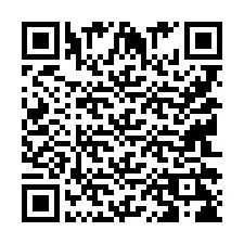 QR Code pour le numéro de téléphone +9514228645