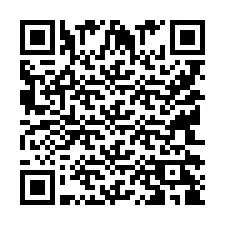 QR-koodi puhelinnumerolle +9514228910