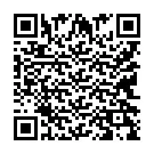 Codice QR per il numero di telefono +9514229872