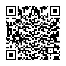 QR kód a telefonszámhoz +9514230406