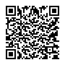 QR-koodi puhelinnumerolle +9514230408