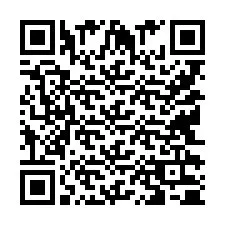 QR-koodi puhelinnumerolle +9514230556