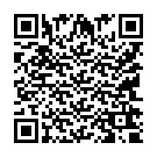 QR-код для номера телефона +9514260854