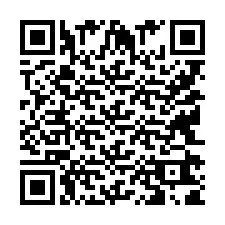 QR код за телефонен номер +9514261802