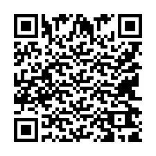 QR-code voor telefoonnummer +9514261927