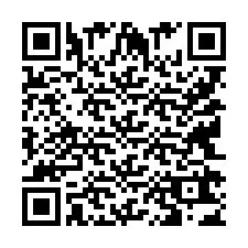 QR Code pour le numéro de téléphone +9514263442