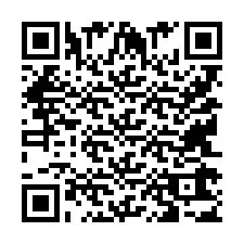 Código QR para número de teléfono +9514263587