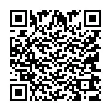 QR-koodi puhelinnumerolle +9514263608