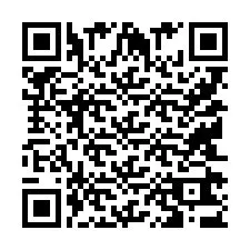 Código QR para número de teléfono +9514263609