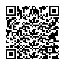 Codice QR per il numero di telefono +9514263643