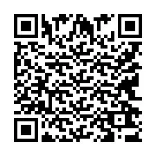 QR-code voor telefoonnummer +9514263672