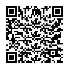 QR kód a telefonszámhoz +9514263804