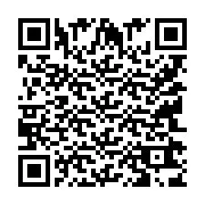 QR-code voor telefoonnummer +9514263814