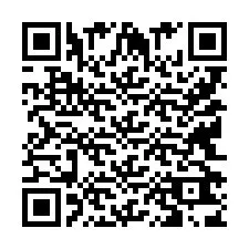 Codice QR per il numero di telefono +9514263822