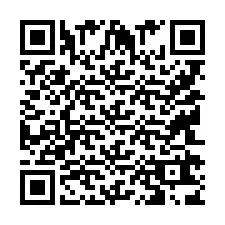 QR код за телефонен номер +9514263841