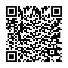 QR-Code für Telefonnummer +9514263858