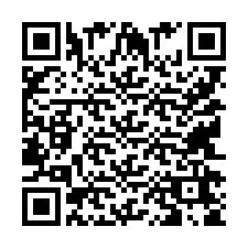 QR код за телефонен номер +9514265857