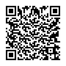 Código QR para número de telefone +9514266004