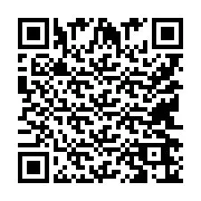 Código QR para número de teléfono +9514266037