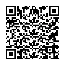 QR-code voor telefoonnummer +9514266089