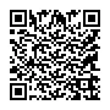 QR-код для номера телефона +9514266101