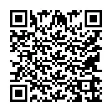 Codice QR per il numero di telefono +9514266107