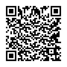 QR-code voor telefoonnummer +9514266116