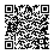 QR Code pour le numéro de téléphone +9514266146