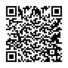 QR Code pour le numéro de téléphone +9514266177