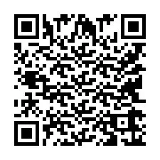 Kod QR dla numeru telefonu +9514266186