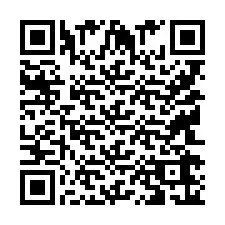 Codice QR per il numero di telefono +9514266191